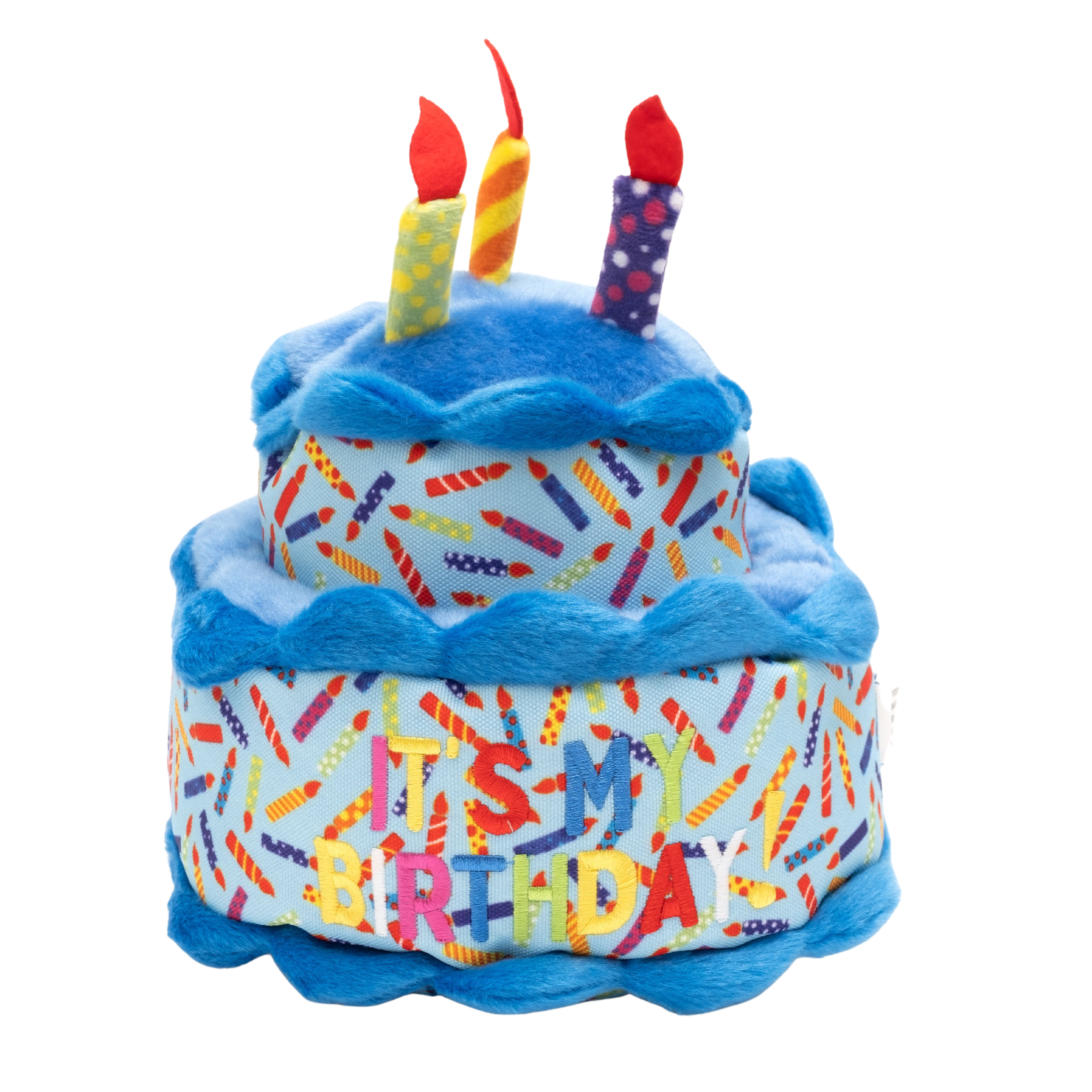 Tough Toy | Birthday Cake Blue