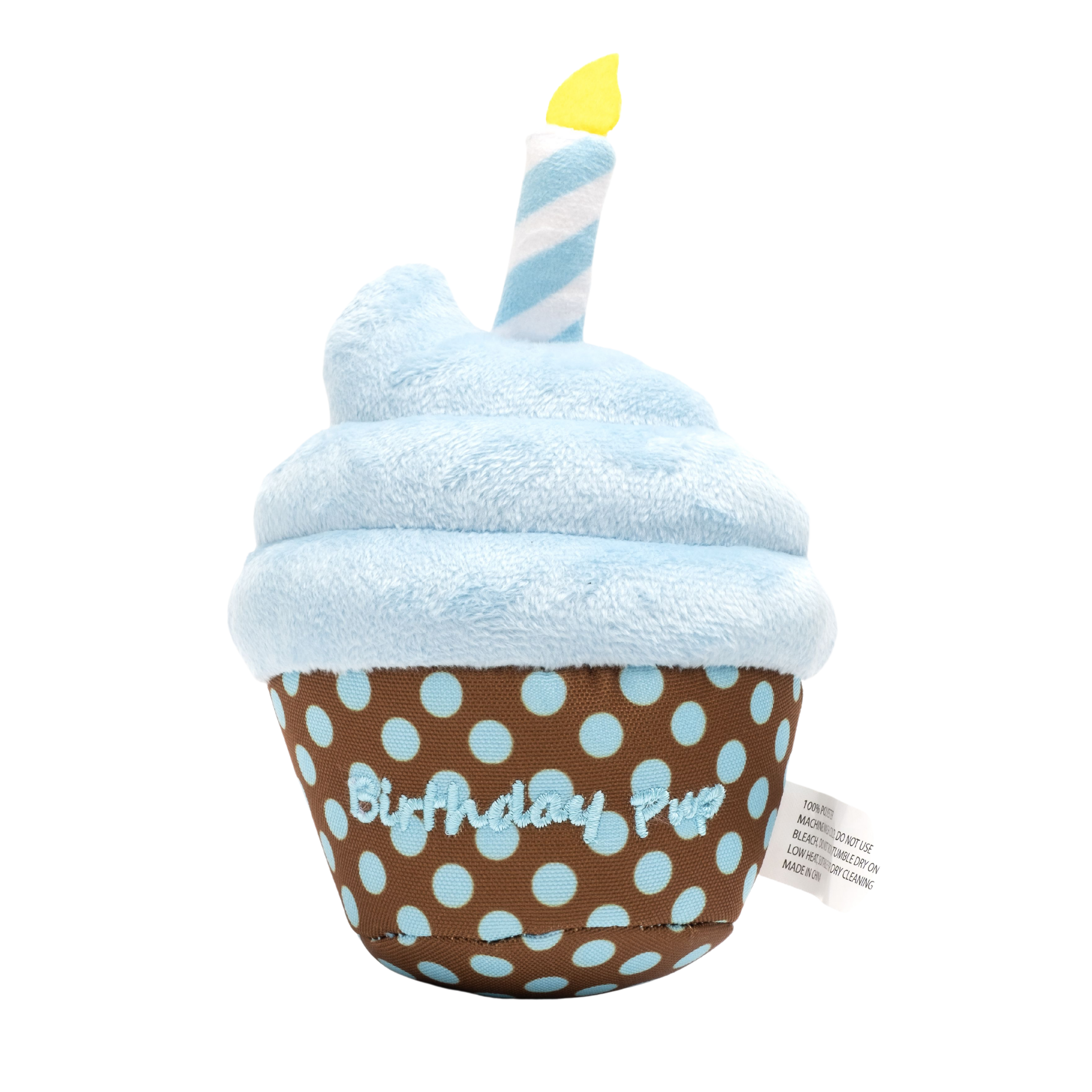 Tough Toy | Birthday Cupcake Blue
