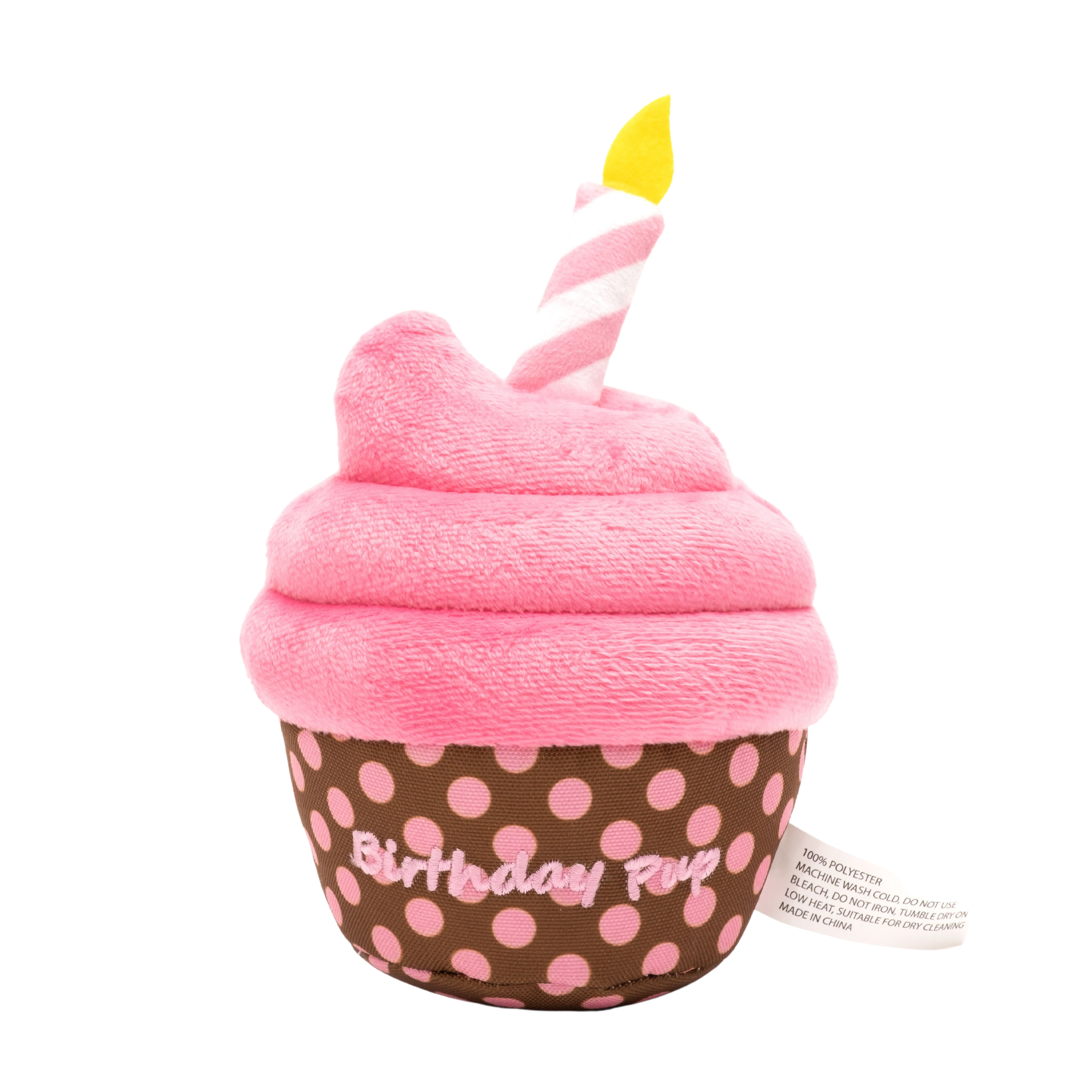 Tough Toy | Birthday Cupcake Pink